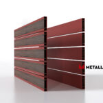 Планкен для забора Printec под дерево 120 mm RAL 3009 – покрытие порошковое, толщина 0,45 мм в Кисловодске  | фото 3