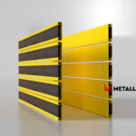 Планкен для забора Printec под дерево 120 mm RAL 1018 – покрытие матовое, толщина 0,45 мм в Кисловодске  | фото 3