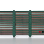 Планкен для забора Printec под дерево 120 mm RAL 6005 – покрытие порошковое, толщина 0,45 мм в Кисловодске  | фото 6