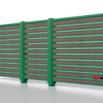 Планкен для забора Printec под дерево 120 mm RAL 6002 – покрытие полиэстер, толщина 0,45 мм в Кисловодске  | фото 5