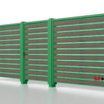 Планкен для забора Printec под дерево 120 mm RAL 6010 – покрытие порошковое, толщина 0,45 мм в Кисловодске  | фото 5